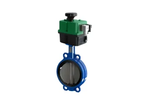 Van Bướm Điện T55 Tecofi DI/DI EPDM Chịu Nhiệt PN10/16