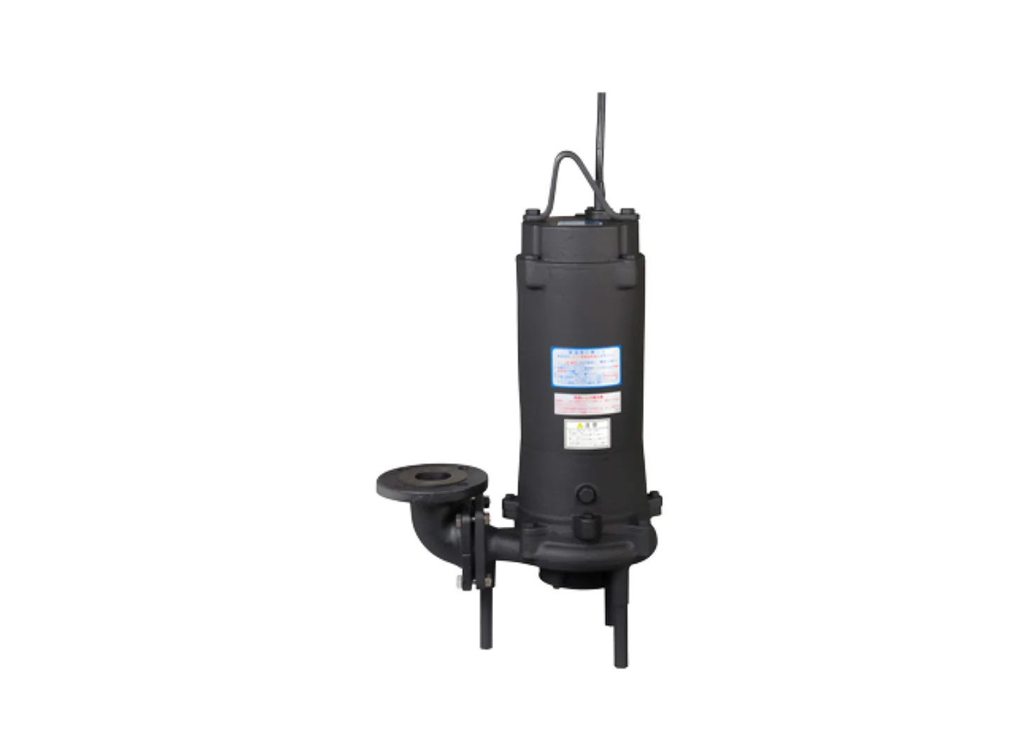 Máy Bơm Chìm Ebara DG Cánh Nghiền Rác Gang Đúc 1.5–3.7kW