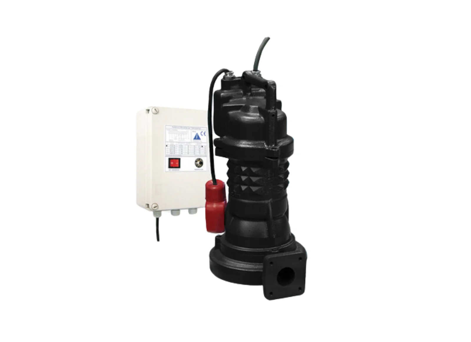 Máy bơm chìm nước thải Ebara DRS IP68 cánh nghiền chính hãng - Ảnh 3