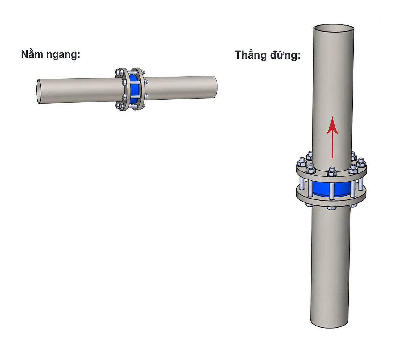 Van Một Chiều Cánh Bướm TECOFI Gang Dẻo PN16 GGG40/ENGJS