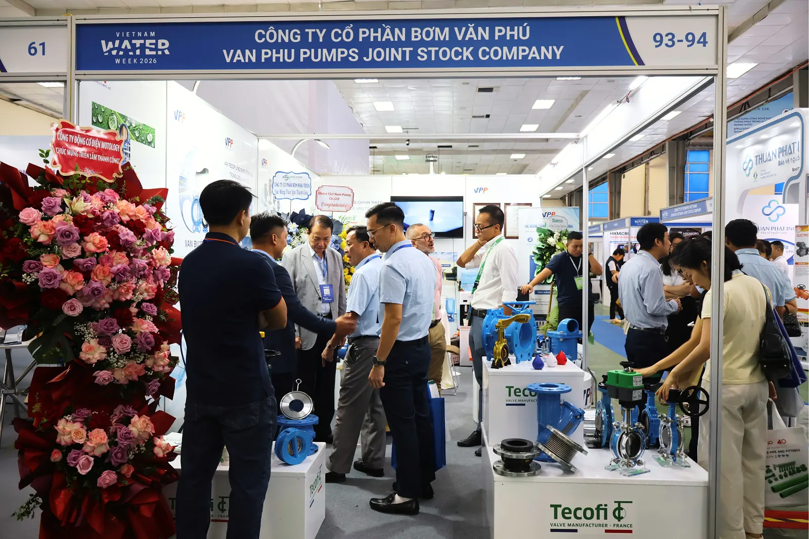 Công ty Cổ phần Bơm Văn Phú ghi dấu ấn tại Vietnam Water Week 2026 với giải pháp hệ bơm tăng áp thông minh